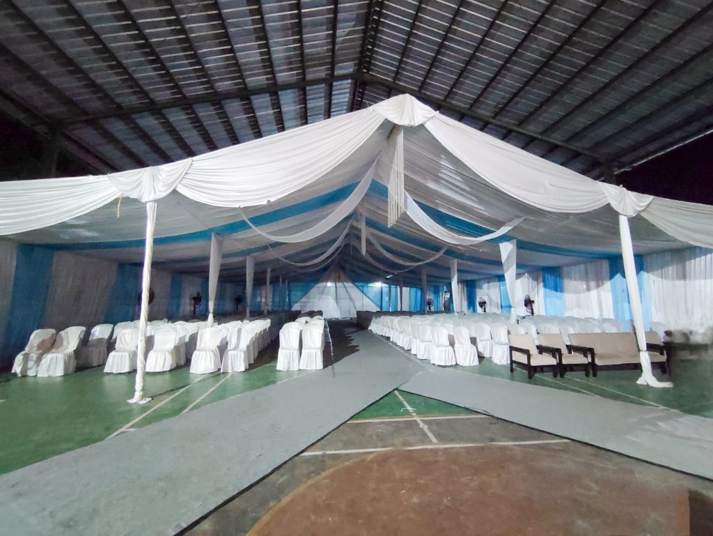 Tenda Perpisahan Sekolah Model Rempel